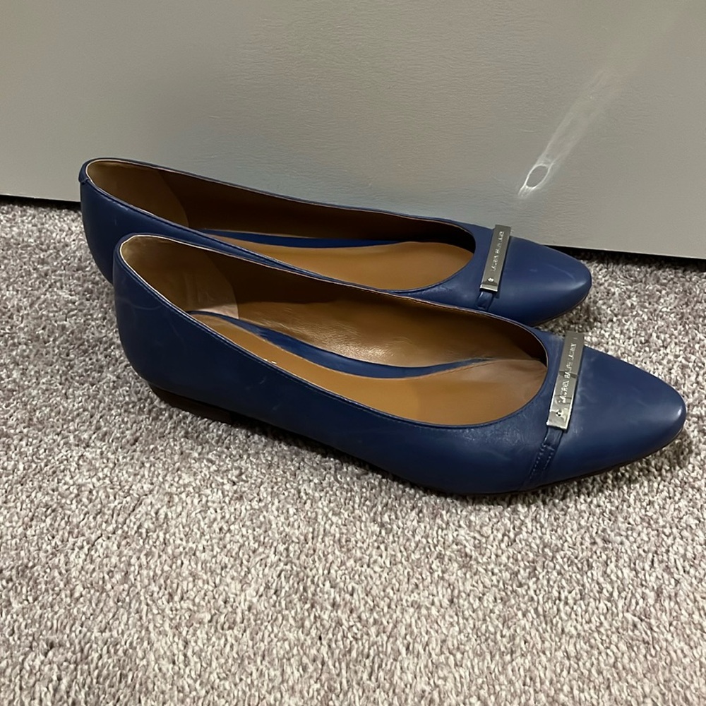 Ralph Lauren Navy Slides